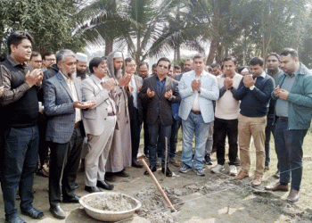 গোবিপ্রবিতে পাঞ্জেগানা মসজিদের নির্মাণ কাজের উদ্বোধন
