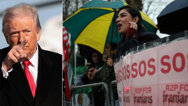 ট্রাম্প ‘বিশ্বাসঘাতক’, অভিযোগ ইরানি বিক্ষোভকারীদের