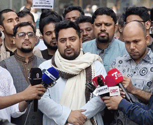 ঢাকা-১১ আসনে ভয়ের পরিবেশ ও আচরণবিধি লঙ্ঘনের অভিযোগ নাহিদ ইসলামের